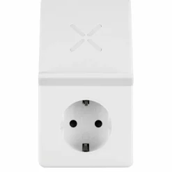 REV Zubehör-Steckdosenadapter USB / Induktion Weiß