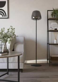 EGLO Stehlampen-Stehlampe Alfero Z Chrom