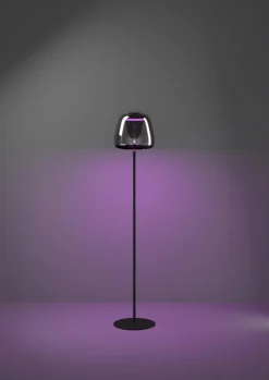 EGLO Stehlampen-Stehlampe Alfero Z Chrom