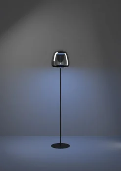 EGLO Stehlampen-Stehlampe Alfero Z Chrom