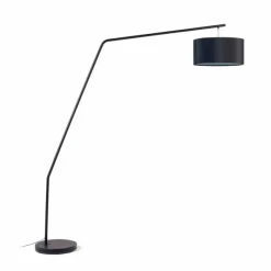 Kave Home Stehlampen-Stehlampe Ciana Schwarz