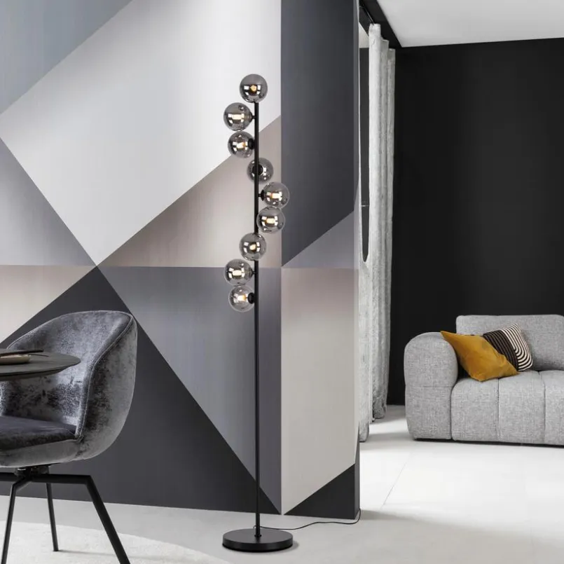 SCHÖNER WOHNEN-Kollektion Stehlampen-Stehlampe Dubai Schwarz