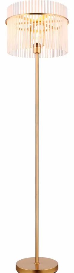 Globo Stehlampen-Stehlampe Gorley Gold