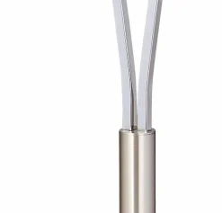 Stehlampen|Trio Stehlampe Paris II Nickel matt