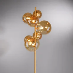 Stehlampen|Paul Neuhaus Stehlampe Popsicle Amber