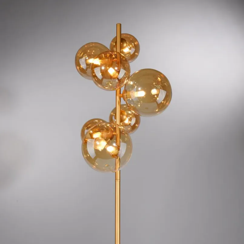 Stehlampen|Paul Neuhaus Stehlampe Popsicle Amber