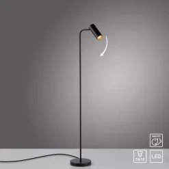 SCHÖNER WOHNEN-Kollektion Stehlampen-Stehlampe Rik Schwarz