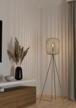 Stehlampen|EGLO Stehlampe Romazzina Sand