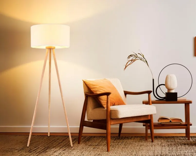 Stehlampen|Nowa Stehlampe Stabilo Weiß