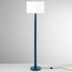 Stehlampen|Luce Ambiente Design Stehlampe Sultan Blau