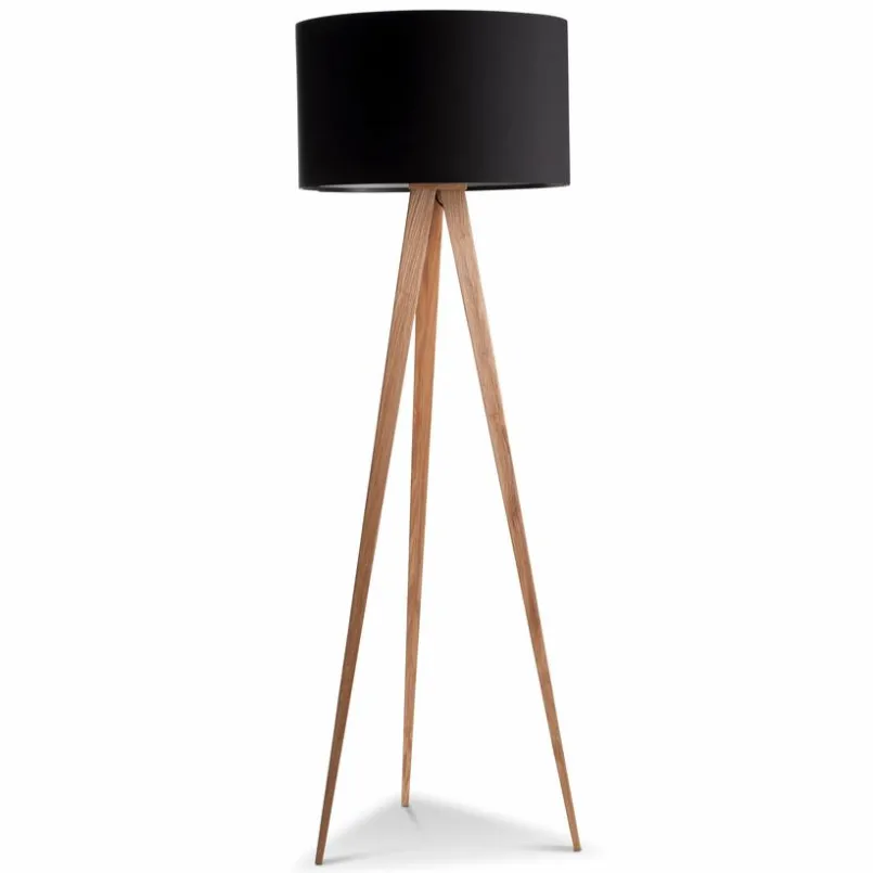 Zuiver Stehlampen-Stehlampe Tripod Schwarz