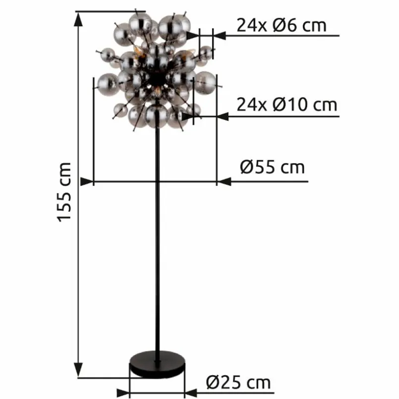 Stehlampen|Globo Stehlampe Udo Rauch