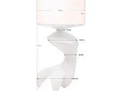 Stehlampen|KARE X KARIM RASHID Stehleuchte Flow Figure Weiß