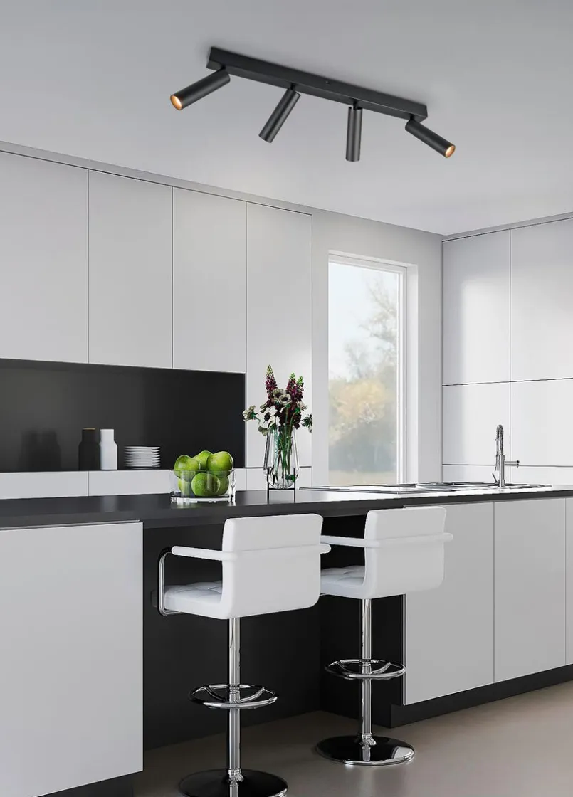 Trio Spots & Strahle-Strahler Ambala Schwarz