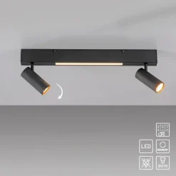 SCHÖNER WOHNEN-Kollektion Spots & Strahle-Strahler Dante Schwarz
