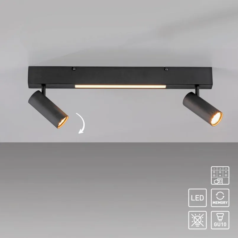 SCHÖNER WOHNEN-Kollektion Spots & Strahle-Strahler Dante Schwarz