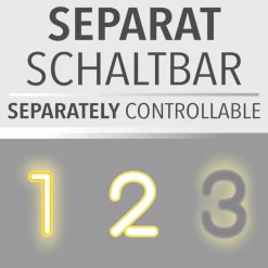 SCHÖNER WOHNEN-Kollektion Spots & Strahle-Strahler Dante Schwarz