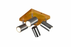 Trio Spots & Strahle-Strahler Marley Nickel matt
