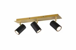 Spots & Strahle|Trio Strahler Marley Gold / Schwarz