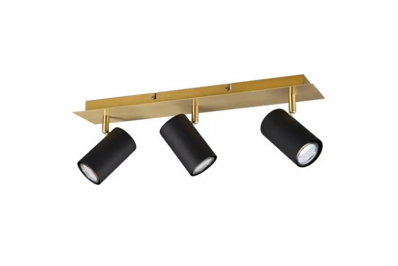 Spots & Strahle|Trio Strahler Marley Gold / Schwarz