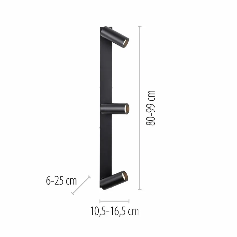 SCHÖNER WOHNEN-Kollektion Spots & Strahle-Strahler Rik Schwarz