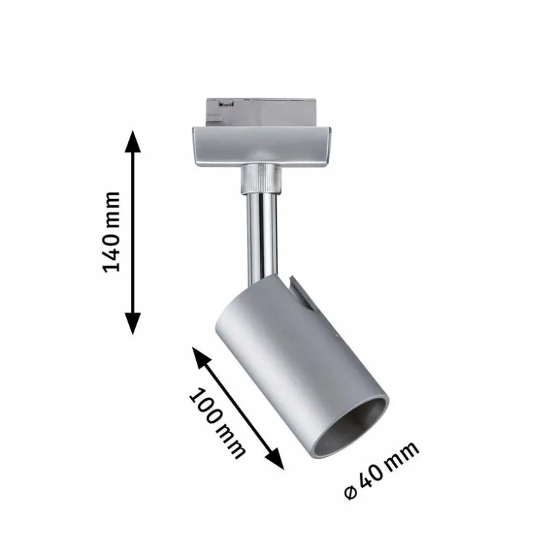 Paulmann Schienensysteme-Strahler URail Pure I Chrom Matt