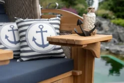 Strandkörbe| Strandkorb Pure Sailor XL Braun