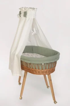 Stubenwagen & Babywiegen|Stubenwagen & Babywiegen|Mionido Stubenwagen Lounge 85 x 45 cm Mint