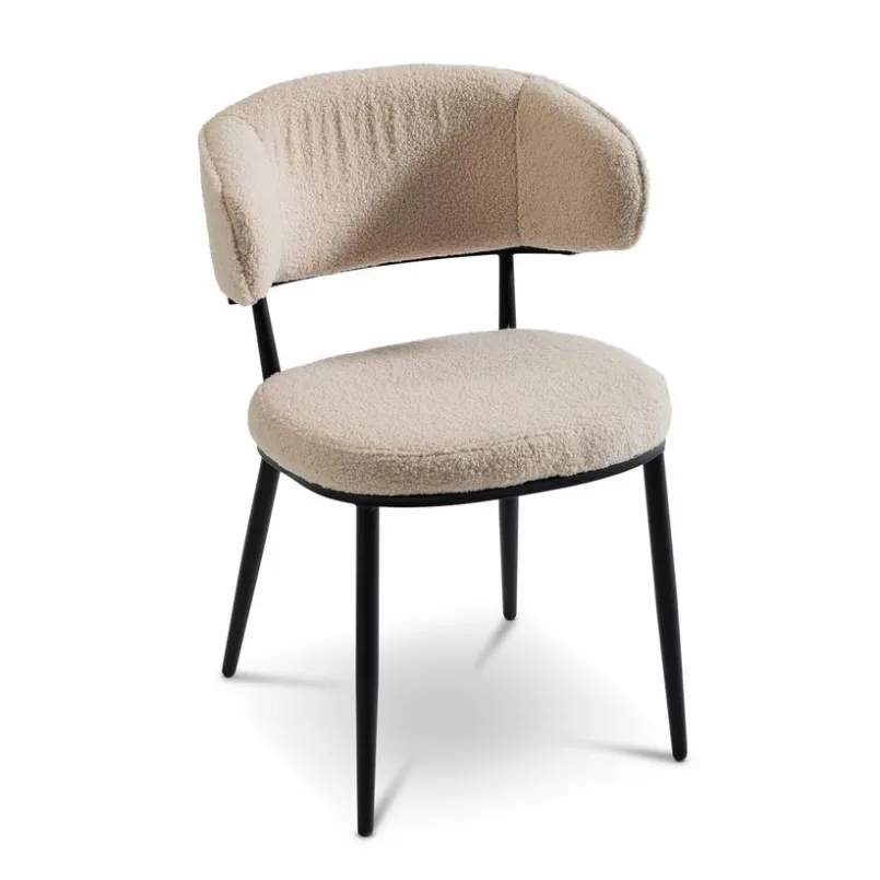 BOOOM Stühle-Stuhl Chander Creme