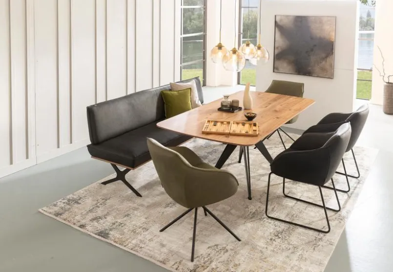 KOINOR Stühle-Stuhl Dining System 1250 S7MX Grün
