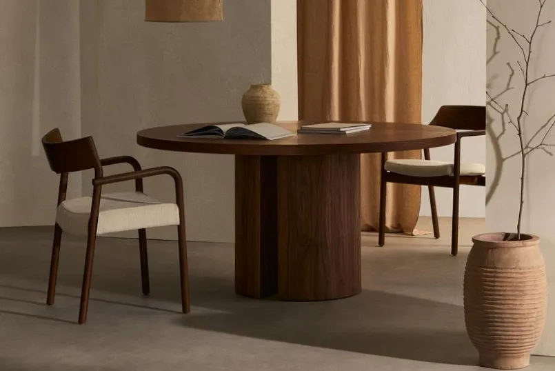 Stühle|Kave Home Stuhl Falconera Nussbaum