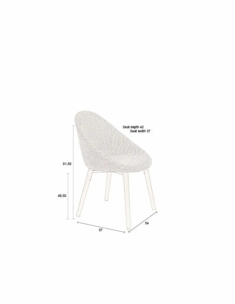 Stühle|Dutch Bone Stuhl Fenna Terra