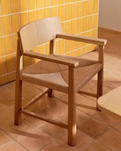 Kave Home Stühle-Stuhl Idun Eiche