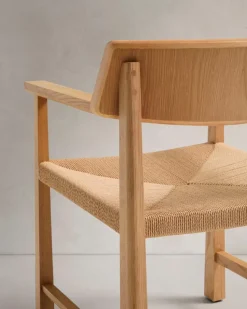 Kave Home Stühle-Stuhl Idun Eiche