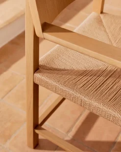 Kave Home Stühle-Stuhl Idun Eiche