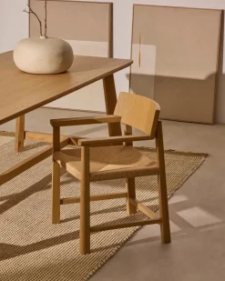 Kave Home Stühle-Stuhl Idun Eiche
