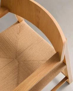 Kave Home Stühle-Stuhl Idun Eiche