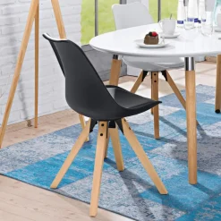 Stühle|BOOOM Stuhl Lilly Schwarz