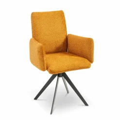 Komfort & Wohnen Stühle-Stuhl Long Beach 6309-1B Curcuma