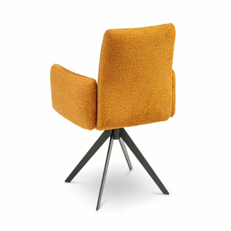 Komfort & Wohnen Stühle-Stuhl Long Beach 6309-1B Curcuma