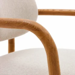 Kave Home Stühle-Stuhl Melqui Beige