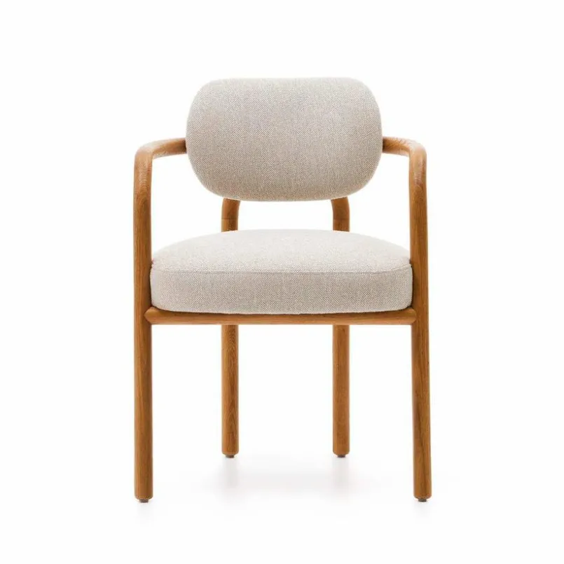 Kave Home Stühle-Stuhl Melqui Beige