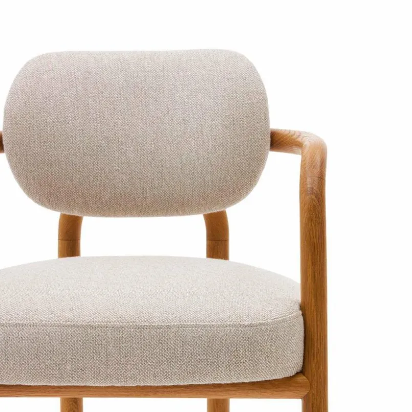 Kave Home Stühle-Stuhl Melqui Beige
