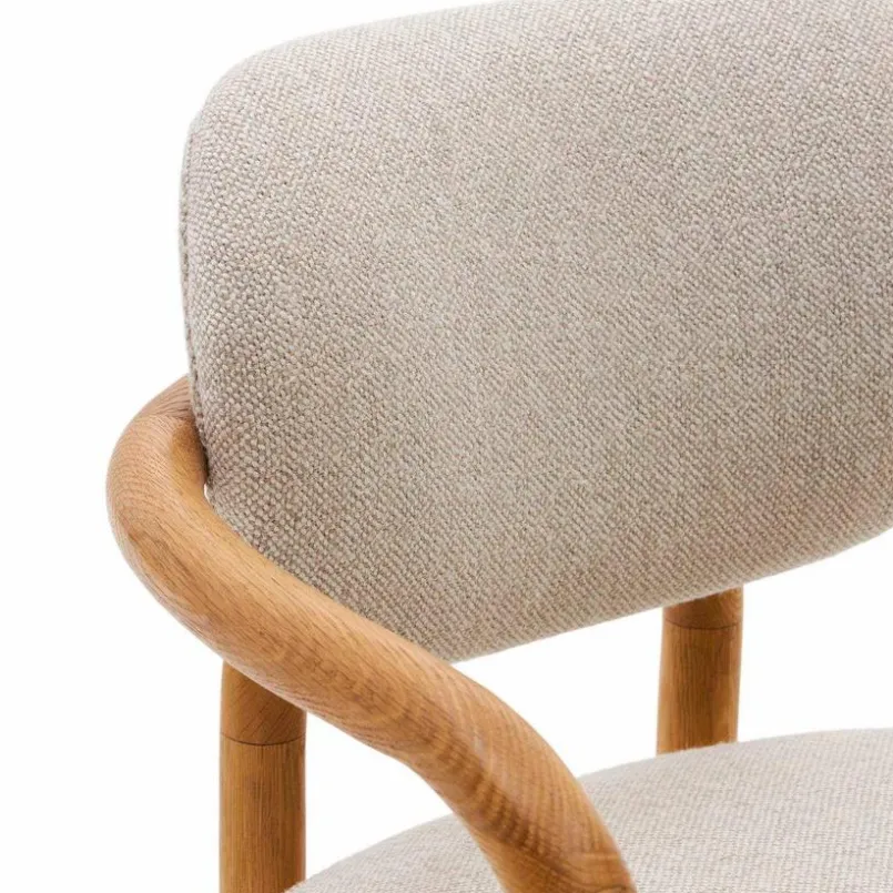 Kave Home Stühle-Stuhl Melqui Beige