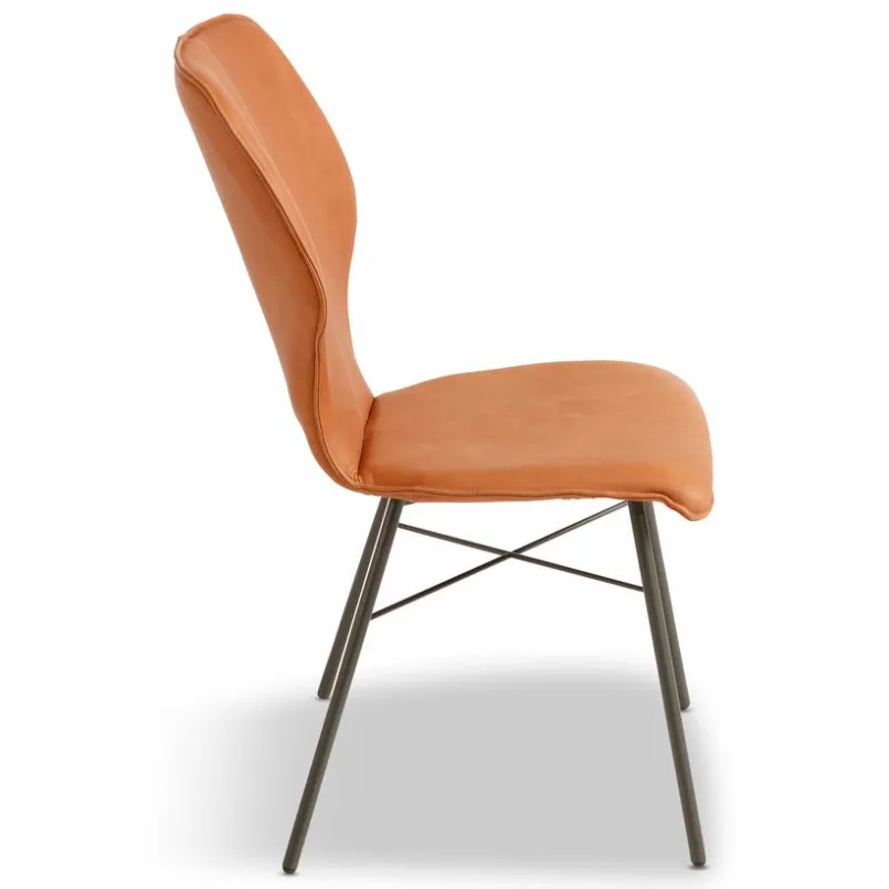 Musterring Stühle-Stuhl Nevio V1442 Cognac