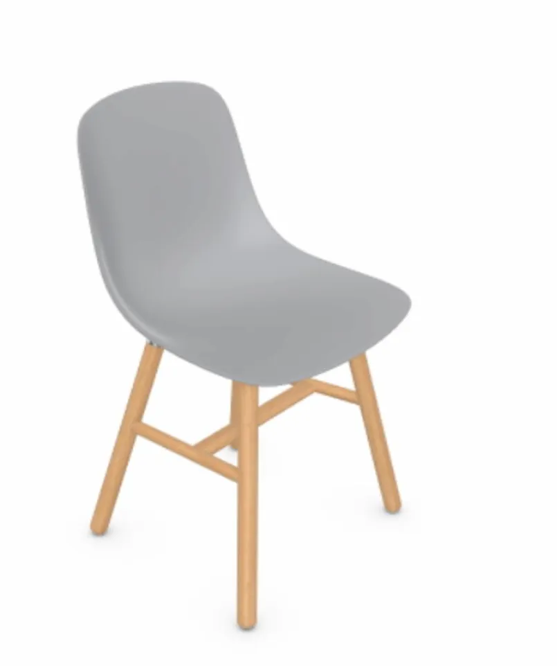 Stühle|Infiniti Stuhl Pure Loop Retro Grau