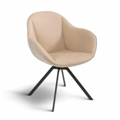 Stühle|SCHÖNER WOHNEN-Kollektion Stuhl Sorrent Beige-Silber