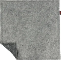 Sitzkissen|Dekokissen & -Bezüge|M.I.G. Home Stuhlkissen Filz 38 x 38 cm Grau