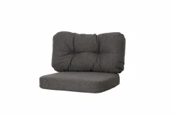 Cane-line Gartenstuhl-Auflagen-Stuhlkissen Ocean Dark Grey