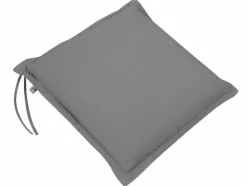 Gartenstuhl-Auflagen-Stuhlkissen Unica 50 x 50 cm, Silber